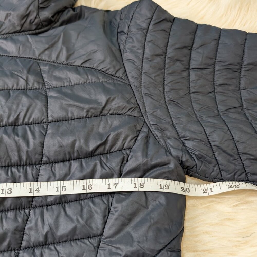 Smartwool Black Hooded Quilted Puffer Jacket - Picture 7 of 10